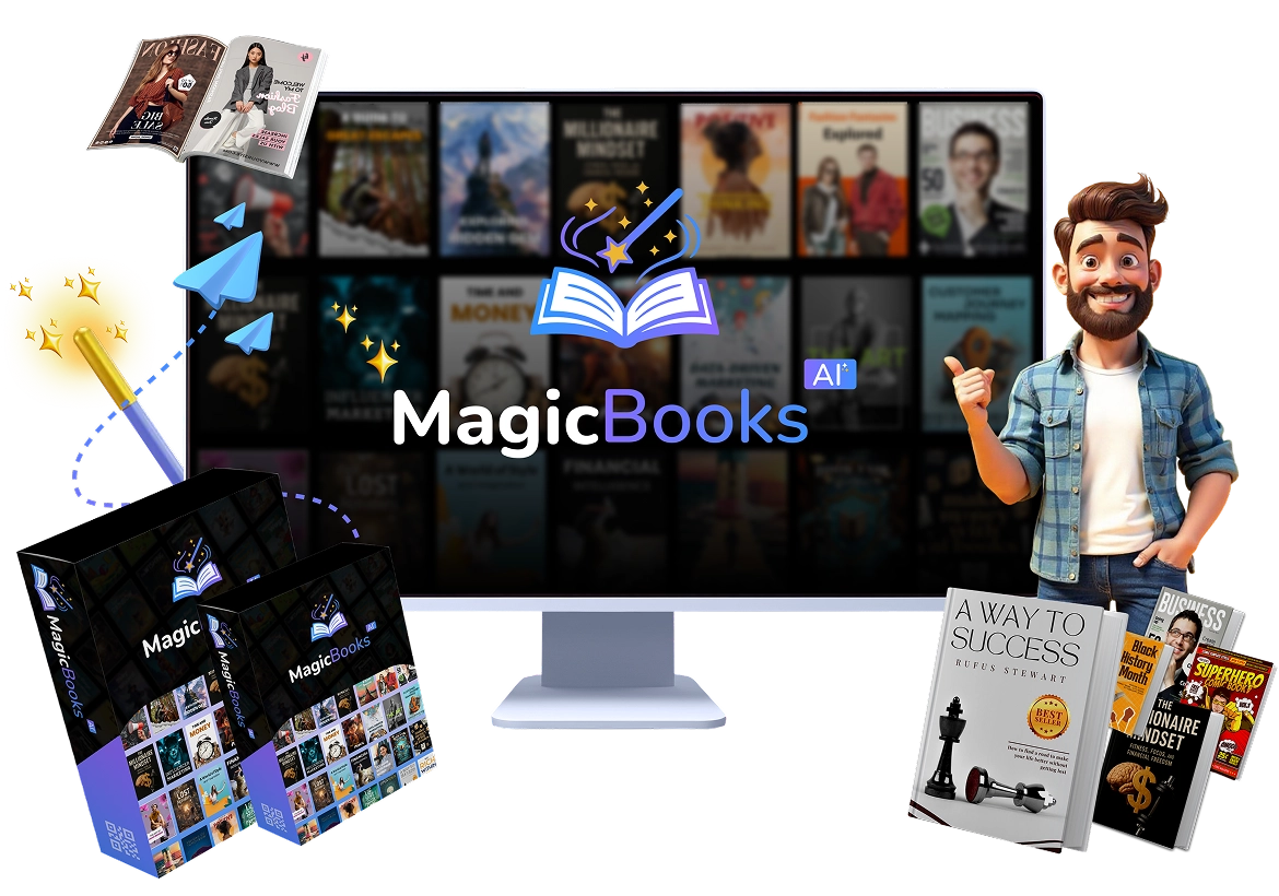 Read our MagicBook AI Review 2025. Create 20+ types of books, magazines & eBooks with AI. One-time $16.97 (Save 97%). Bonuses worth $18,658 included!